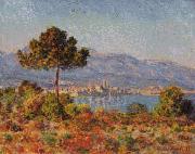 Claude Monet Antibes Seen from the Notre Dame Plateau France oil painting reproduction